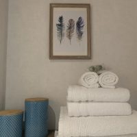 Chambre Plume serviettes de toilettes